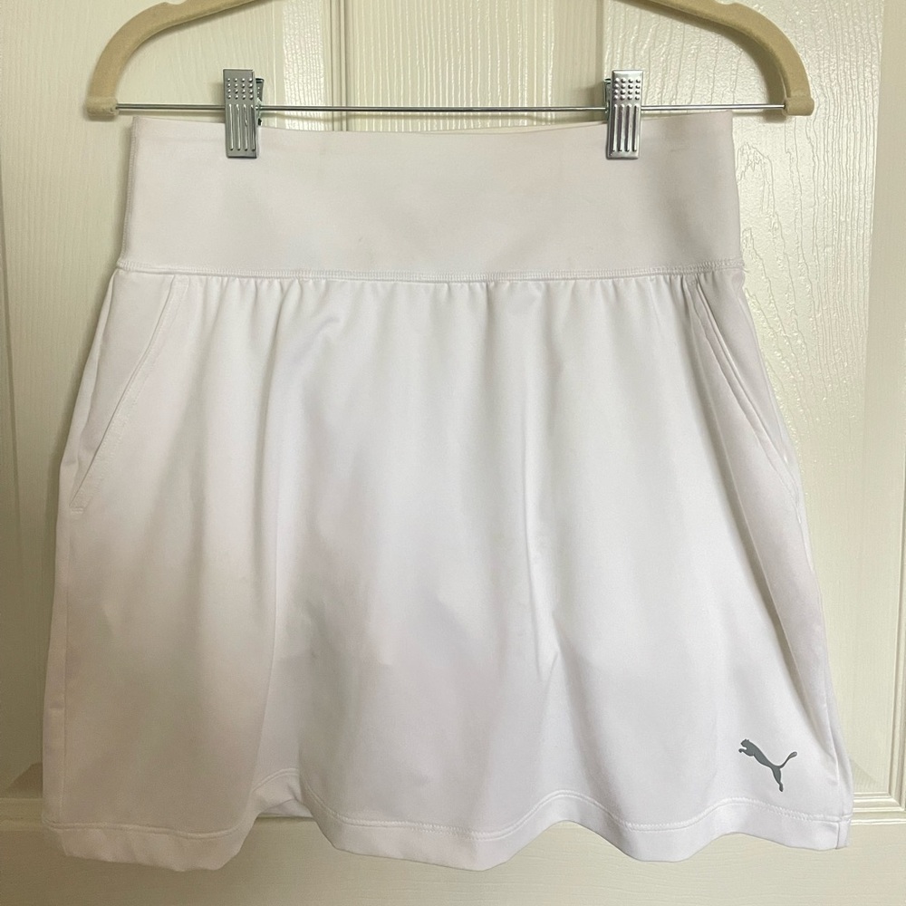 Puma White Tennis Skirt